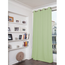 GREEN Soundproof Curtain Cotton Effect Light Green MC540