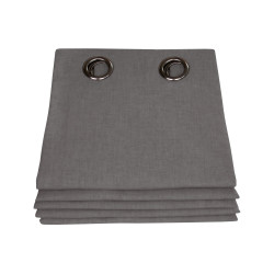 Grey Premium Blackout Curtain Linen Collection MC713 - Moondream Curtains