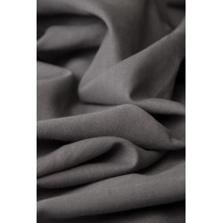 Moondream Premium BLACKOUT Curtain Washed Linen Grey MC713 Smoky