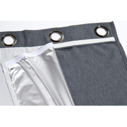 Winter Thermal Lining Silver - Moondream Curtain Linings