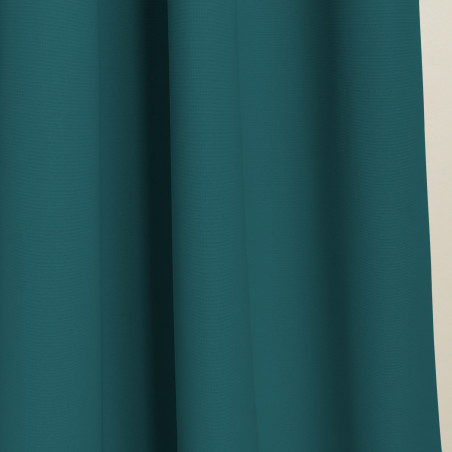 Blue ROOM DIVIDER & SOUNDPROOF Custom Curtain Cotton Effect Atoll MC8826