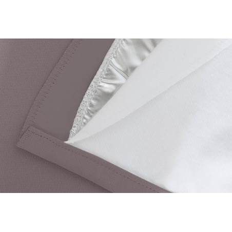 Grey SOUNDPROOF Custom Curtain Cotton Effect Pepper MC7305
