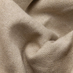 Beige SOUNDPROOF Custom Curtain Linen Linda Cream MC721