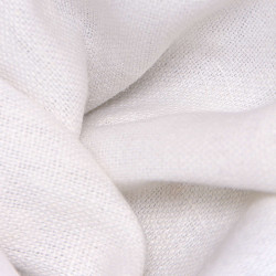 White SOUNDPROOF Custom Curtain Linen Linda MC720