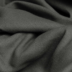 Grey SOUNDPROOF Custom Curtain Linen Linda Smoky MC713 - Moondream