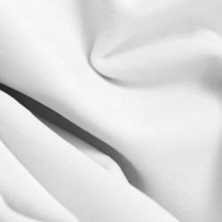 White 100% TOTAL BLACKOUT Custom Curtain Velvet Venise MC720