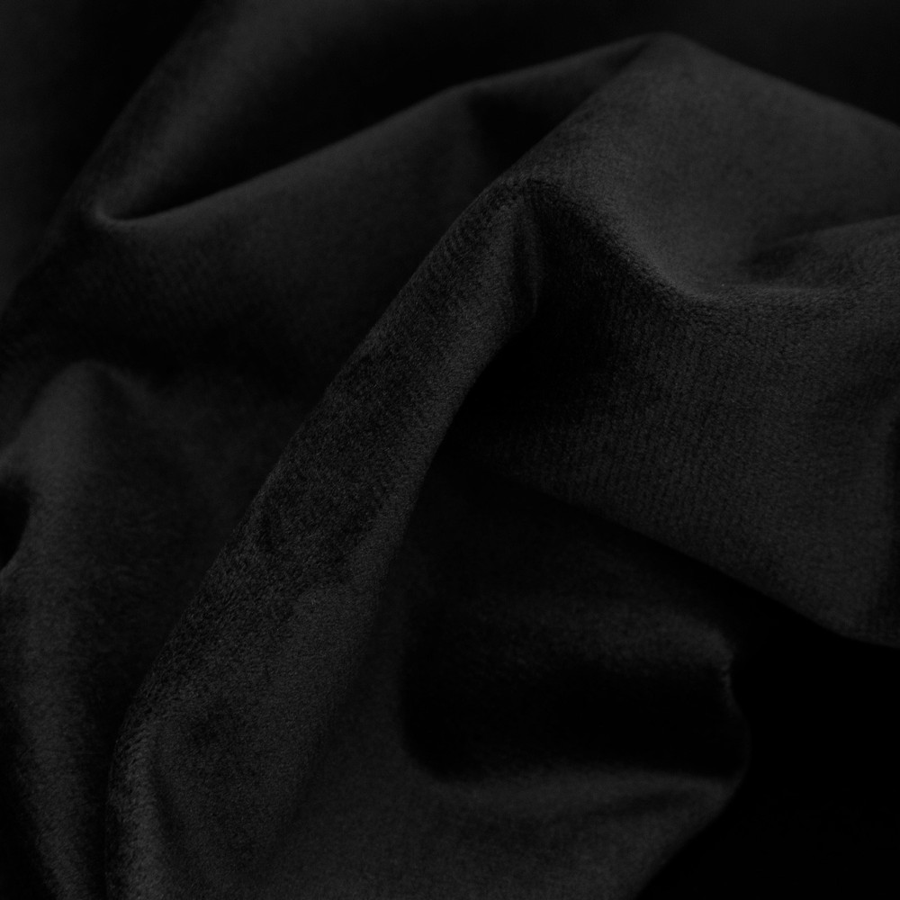 Black SOUNDPROOF Custom Curtain Velvet Venise MC710
