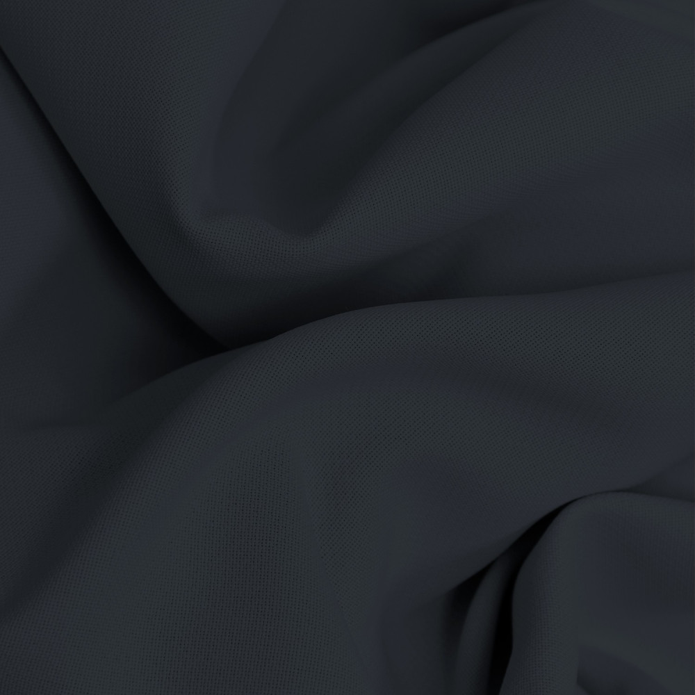 Blue THERMAL BLACKOUT Custom Curtain Cotton Effect Slate MC458