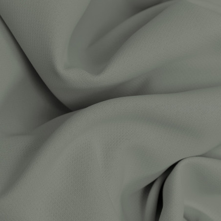 Grey BLACKOUT Custom Curtain Cotton Effect Feather MC704