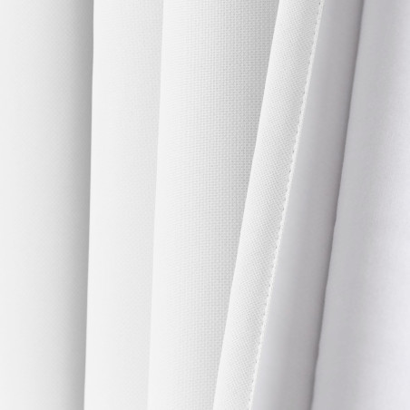 White SOUNDPROOF Custom Curtain Cotton Effect MC720