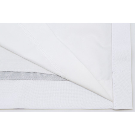 White SOUNDPROOF Custom Curtain Cotton Effect MC720