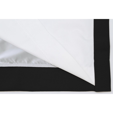 Black THERMAL BLACKOUT Custom Curtain Cotton Effect MC710