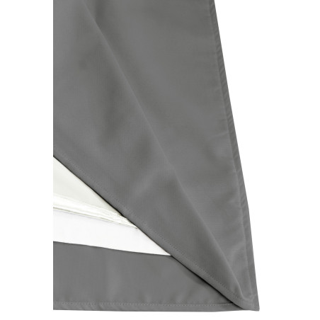 Grey ROOM DIVIDER & SOUNDPROOF Custom Curtain Cotton Effect Cloud MC09