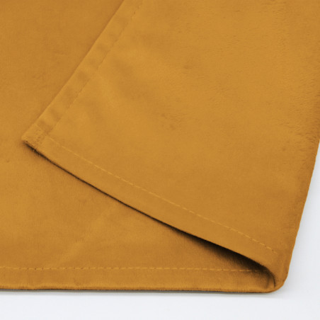 Yellow ROOM DIVIDER & SOUNDPROOF Custom Curtain Velvet Ocher MC215